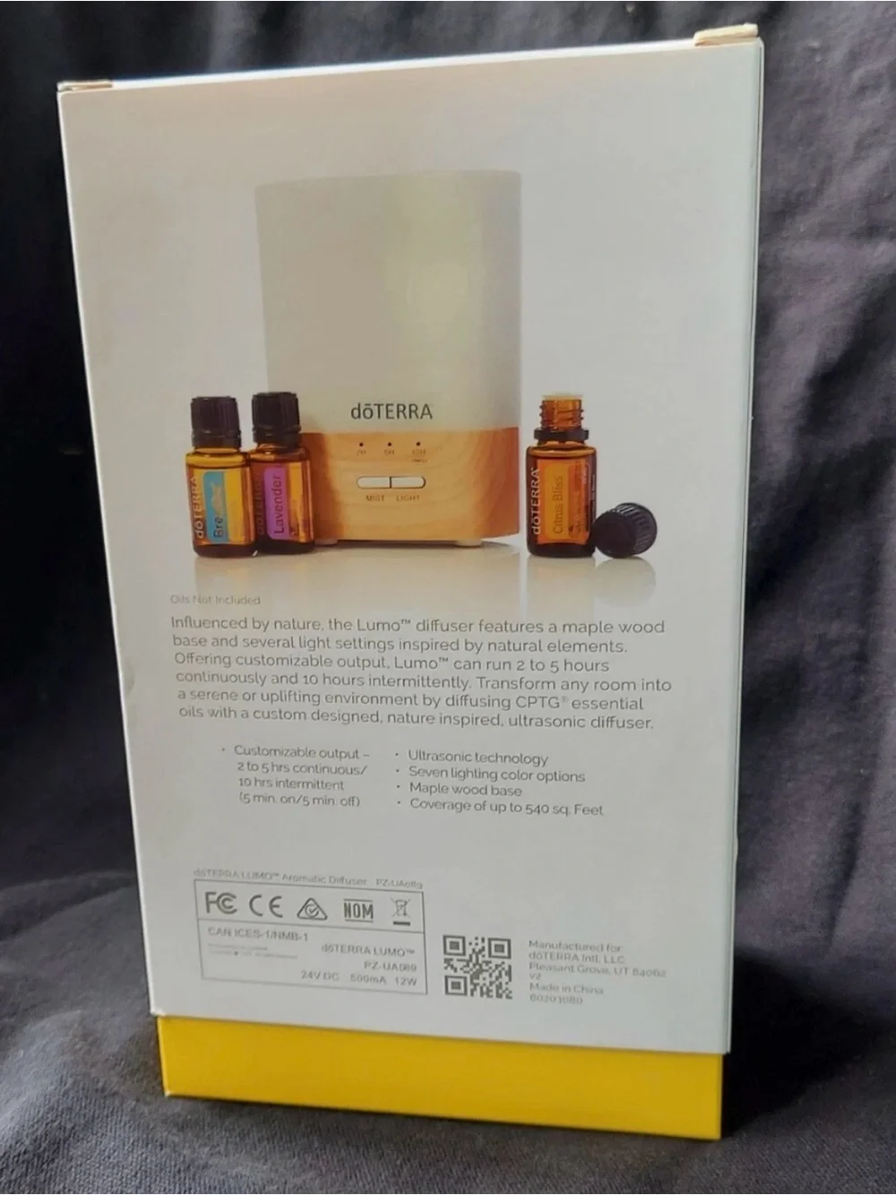 DoTerra Lumo Aroma Diffuser Essential For Oils Fragrance Kids Adults Nursery Roo